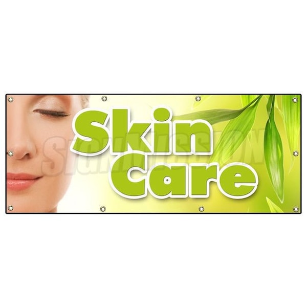 Signmission SKIN CARE BANNER SIGN esthetician spa massage salon dermatologist B-96 Skin Care - main